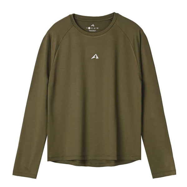 PERUS WOMEN OLIVE LONG SLEEVE