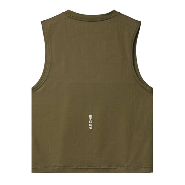 PERUS WOMEN TANK TOP OLIVE