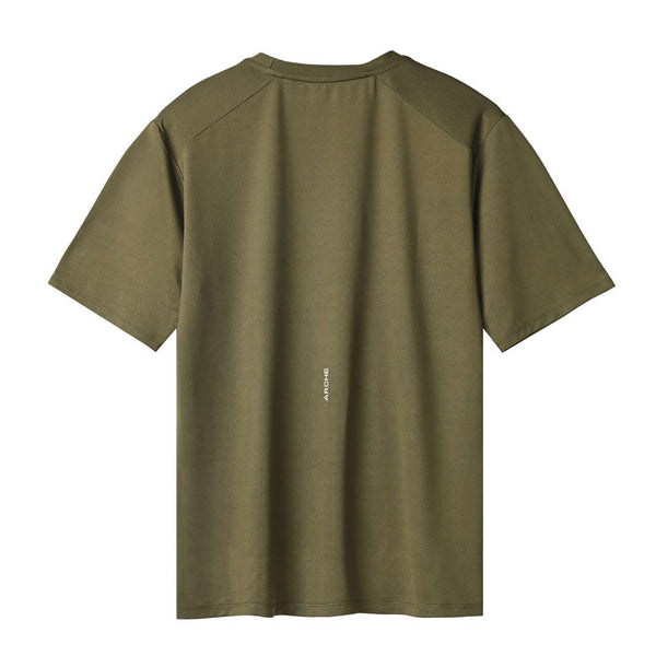 PERUS MAN OLIVE SHORT SLEEVE