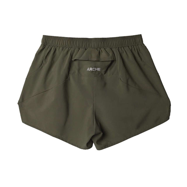 PERUS RUNNING SHORT MAN OLIVE