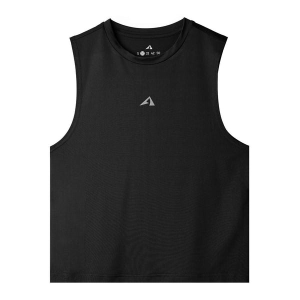 PERUS WOMEN TANK TOP BLACK