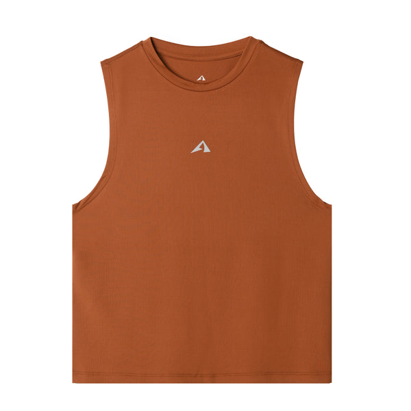PERUS WOMEN TANK TOP TERRACOTTA
