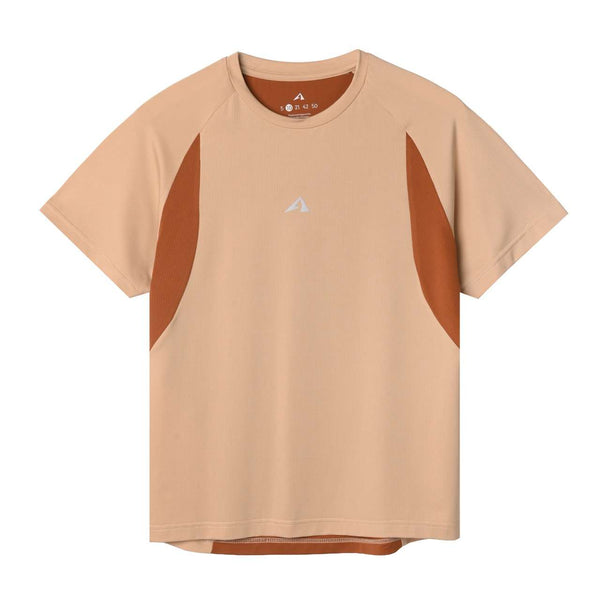 ARCHE CORTE RUNNING JERSEY WOMEN'S CREAM-TERRACOTTA SHORT SLEEVE