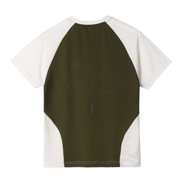 CORTE MAN SS WHITE - OLIVE