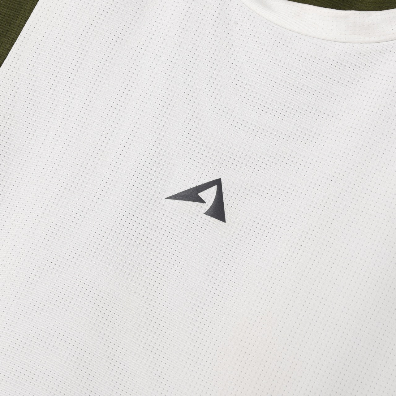 ARCHE CORTE RUNNING JERSEY WOMEN'S WHITE-OLIVE SHORT SLEEVE