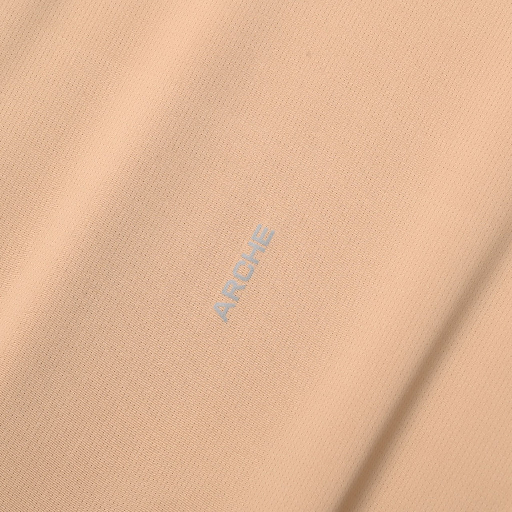 ARCHE CORTE RUNNING JERSEY WOMEN'S TERRACOTTA-CREAM SHORT SLEEVE