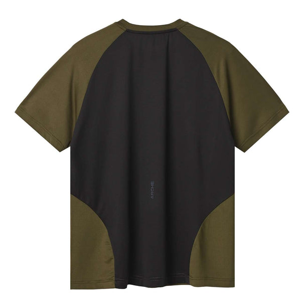 CORTE MAN SS OLIVE - BLACK
